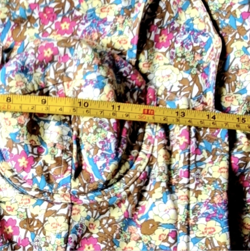 🩷💛Gifted💛🩷 PINK Victoria's Secret Floral Sweetheart Strap Sundress 2XHP - Picture 14 of 16